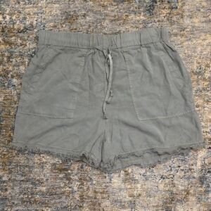 Women's Casual Gray Cargo Shorts